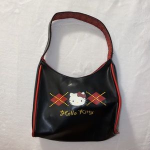Y2K Hello Kitty Shoulder Black Bag